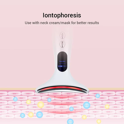 New Face and Neck Care Sonic Vibration Lifting Firming anti Wrinkle Beauty Instrument Reduce Double Chin anti Wrinkle Remove